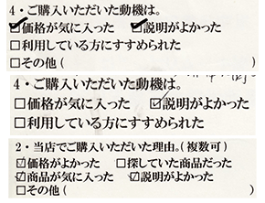 羽毛掛けふとん購入アンケート
